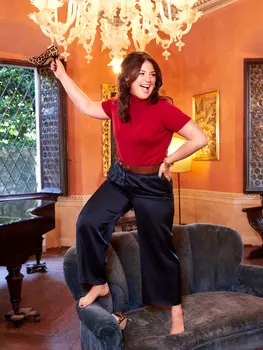 Выкройка: Брюки прямого кроя