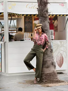 Выкройка: Брюки прямого кроя