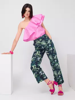 Выкройка: Брюки прямого кроя