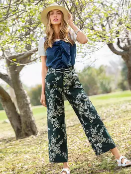 Выкройка: Брюки прямого кроя