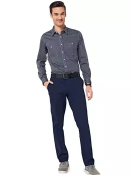 Выкройка: Брюки прямого кроя