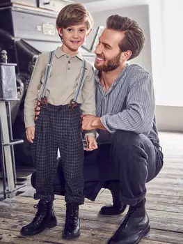 Выкройка: Брюки прямого кроя для мальчика