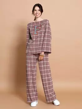 Выкройка: Брюки прямого силуэта