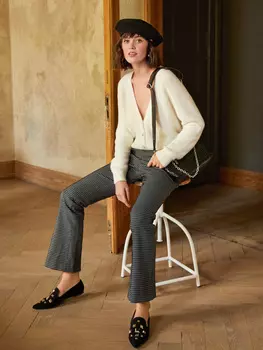 Выкройка: Брюки расклешенного силуэта