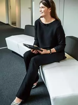 Выкройка: Брюки, расклешенные от колена