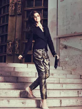 Выкройка: Брюки с глубокими складками у пояса