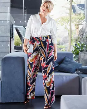 Выкройка: Брюки с кантом