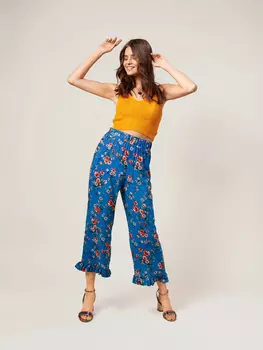 Выкройка: Брюки с оборками