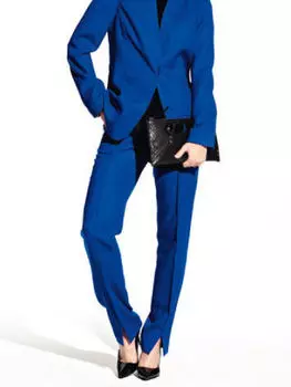 Выкройка: Брюки с отстроченными складками