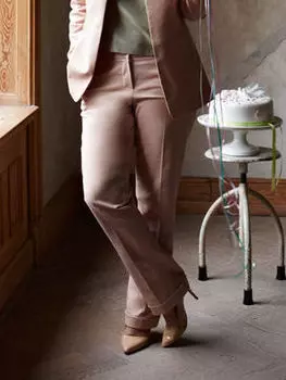 Выкройка: Брюки с отворотами