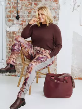 Выкройка: Брюки с планками