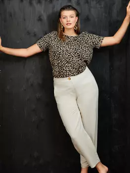 Выкройка: Брюки с поясом