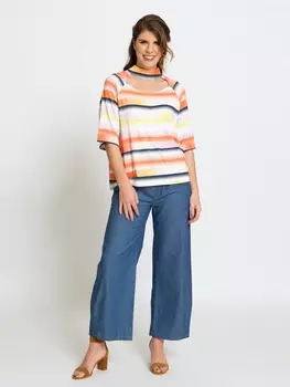 Выкройка: Брюки с удлиненным поясом