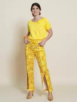 Выкройка: Брюки с высокими разрезами