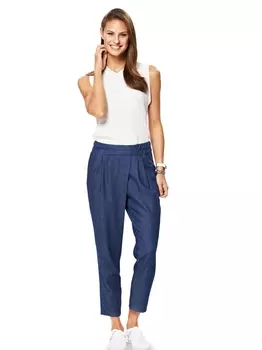 Выкройка: Брюки с запахом