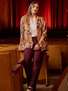 Выкройка: Брюки широкого кроя