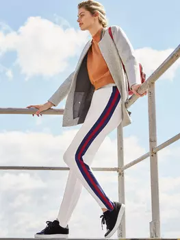 Выкройка: Брюки со штрипками