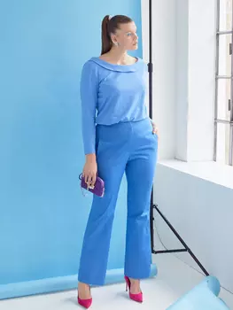 Выкройка: Брюки со смещёнными боковыми швами