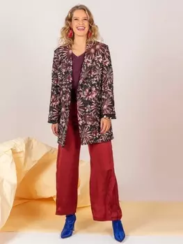 Выкройка: Брюки со вставками-складками в боковых швах