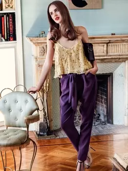 Выкройка: Брюки сужающиеся книзу