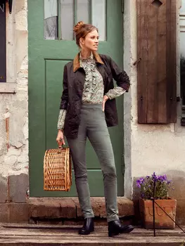 Выкройка: Брюки узкого кроя