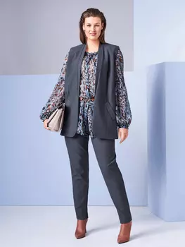 Выкройка: Брюки узкого кроя