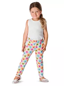 Выкройка: Брюки в джинсовом стиле