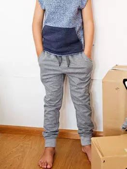 Выкройка: Брюки в спортивном стиле