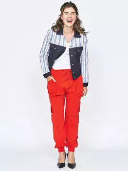 Выкройка: Брюки в стиле карго