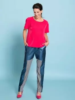 Выкройка: Брюки в стиле колор-блокинг