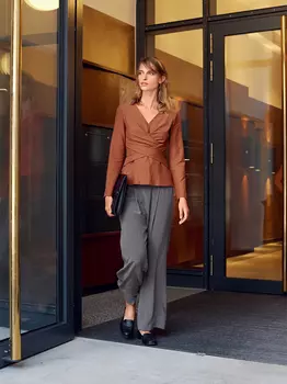 Выкройка: Брюки в стиле Марлен