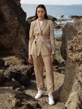 Выкройка: Брюки зауженного кроя