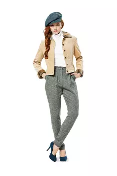 Выкройка: Брюки зауженные