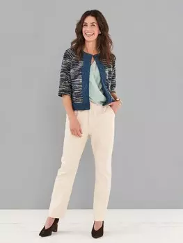 Выкройка: Брюки зауженные книзу