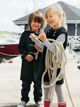 Выкройка: Дафлкот