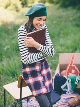 Выкройка: Детская юбка А-силуэта