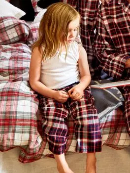 Выкройка: Детские пижамные брюки