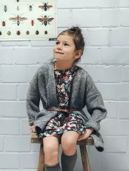 Выкройка: Детский кардиган без застежек