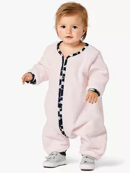 Выкройка: Детский комбинезон на молнии