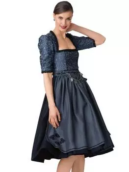 Выкройка: Дирндль: платье и фартук