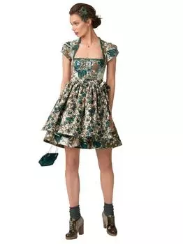 Выкройка: Дирндль: платье и фартук