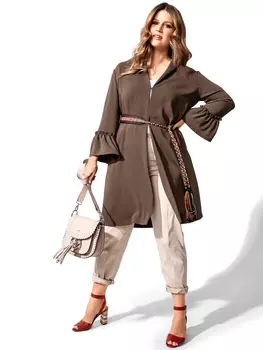 Выкройка: Длинная блузка А-силуэта