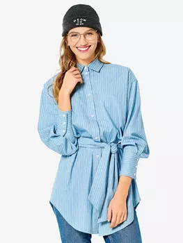 Выкройка: Длинная блузка рубашечного кроя