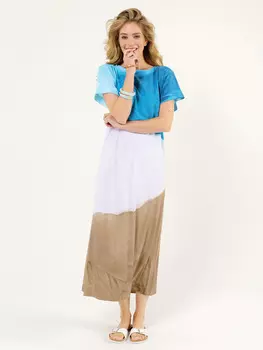 Выкройка: Длинное платье простого кроя