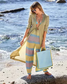 Выкройка: Длинный кардиган