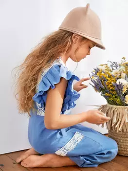 Выкройка: Длинный комбинезон