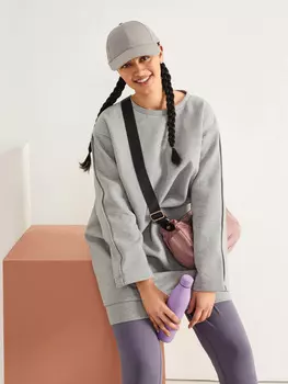 Выкройка: Длинный пуловер