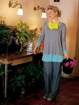 Выкройка: Двойной пуловер