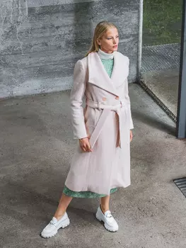 Выкройка: Двубортное пальто