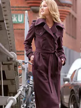 Выкройка: Двубортный тренчкот